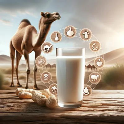 تصویر شیر شتر