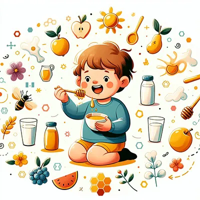 تصویر عسل برای کودکان